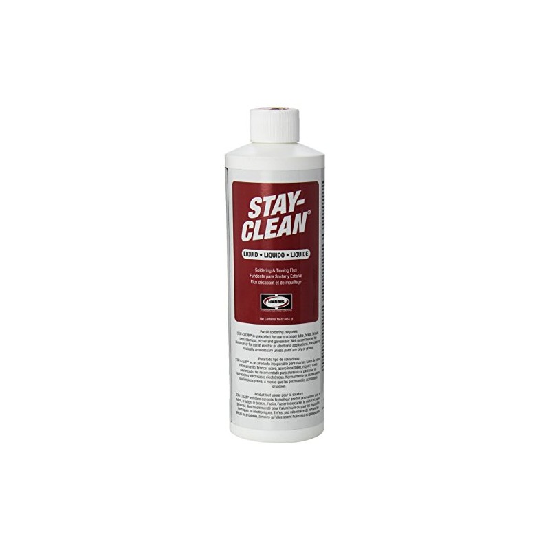 Harris SCLF16 Stay Clean Soldering Flux, 16 oz.