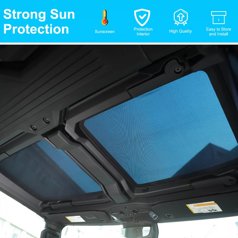 autotrim000 Glass Roof Sunshade Front & Rear Top Back Windows