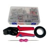 237 PCS Deutsch Connector Kit with ratchet crimping pliers and