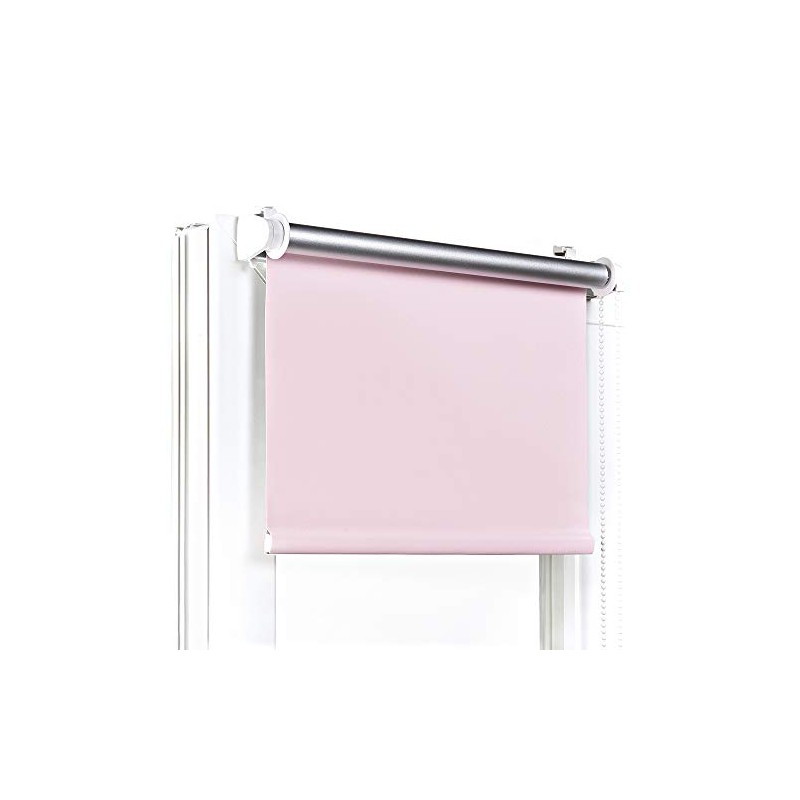 Modern Blackout Roller Blind, No Drilling Required, Window/Balcony Door, W