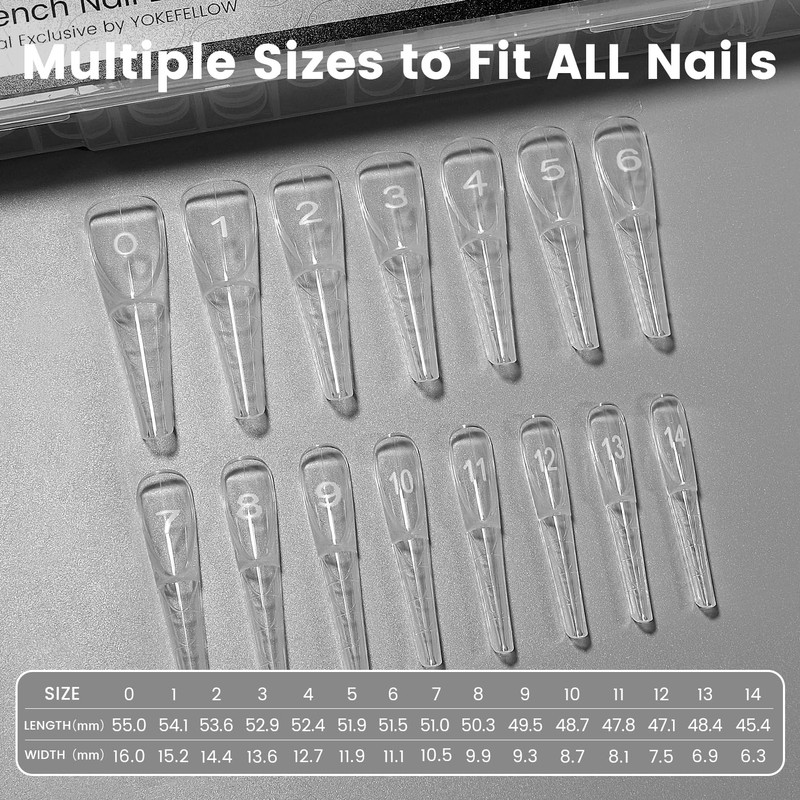 YOKEFELLOW ImMaster 3D Reverse French Dual Shape, 15 Sizes, Pack