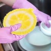 Lemon Kitchen Dish Cloths 4 Pack Shaped Dishes Cleaner Cloths