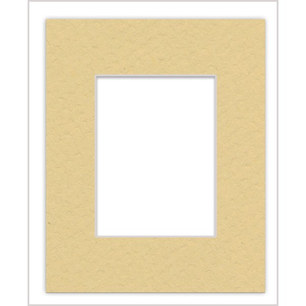 5x7 Mat for 8x10 Frame - Precut Mat Board Acid-Free