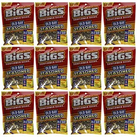 Bigs Old Bay Catch of the Day Seasoned Sunflower Seeds, 5.35 Ounce -- 12 per case