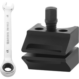 Suspension Strut Spreader Tool, Universal Suspension Strut Split Hub Steering Knuckle Spreader Compatible with VW F-ord - Color: with wrench