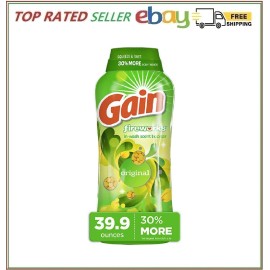 Gain Fireworks In-Wash Scent Booster Beads, Original Scent, 39.9 oz