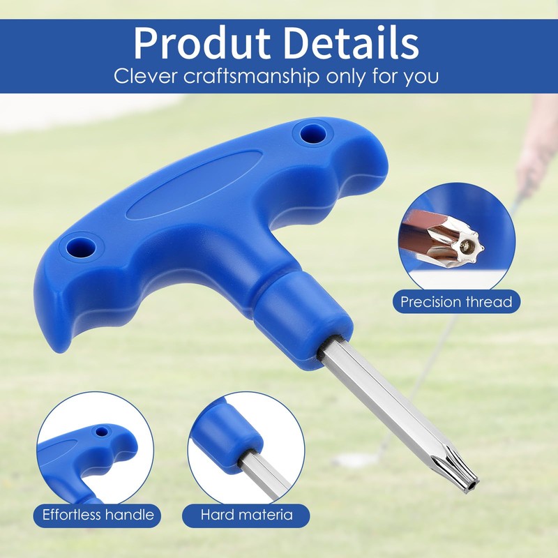 2 Pcs Golf Club Wrenches Tools Golf Torque Wrench Golf