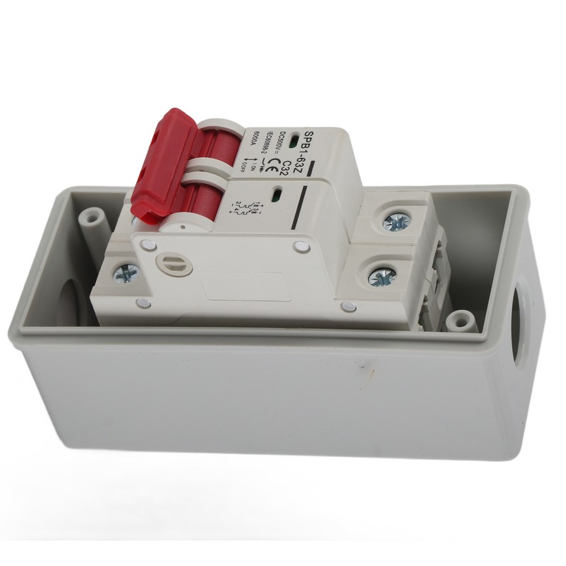 PV Solar Disconnect Switch Photovoltaic Circuit Isolator Miniature RV Breaker