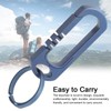 Titanium Alloy Keychain Lightweight Backpack Hanging Hook Buckle Carabiner Key