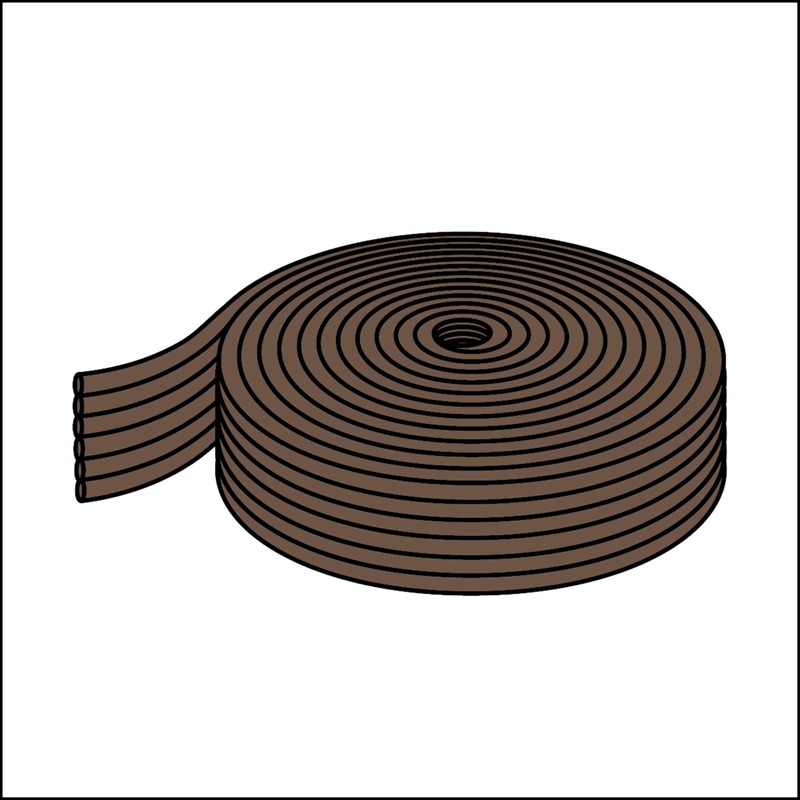 M-D Building Products Replaceable Caulk Cord Weatherseal: Quick and Effective