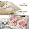 ANRO Cushion Cover Decorative Cushion Sofa Cushion Cover Tapestry Hydrangea