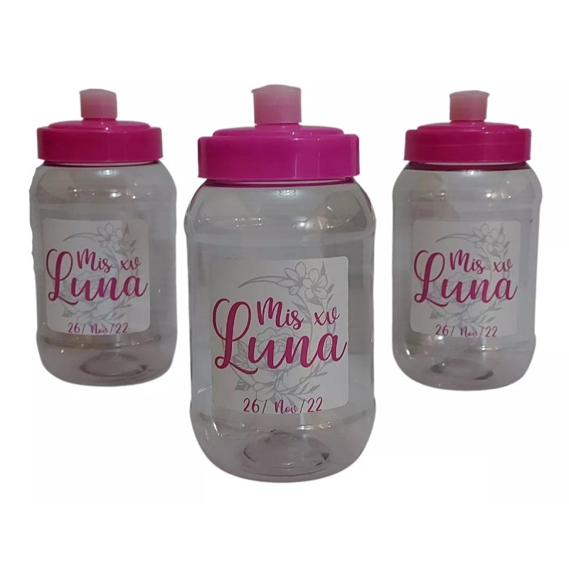 Botella Vaso Cilindro De Boda Recuerdo Fiesta 100 Piezas