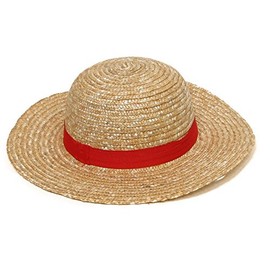 Bravebird 麦わら帽子 コスプレ 小道具 ワンピース 衣装用 ONE PIECE コスチューム (麦色)bb149