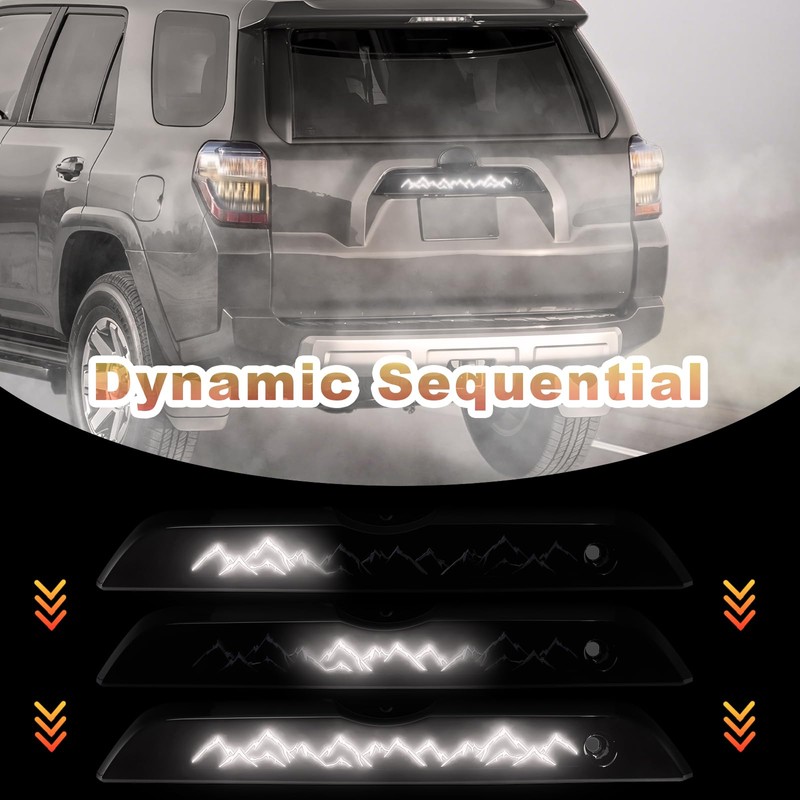 LED Rear Trunk Tail lights For Toyota 4Runner 2010-2023 Rear