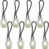 DGZZI 8PCS Glow in The Dark Zipper Puller Extension Repairer