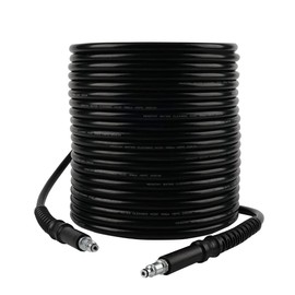 Fai Top 6M High Pressure Hose with Quick Connector Compatible for Bosch AQT High Pressure Washers (6M, Black)