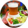 Cup Holder Plate, 9.1 inches (23 cm), 12 Pieces TS-85