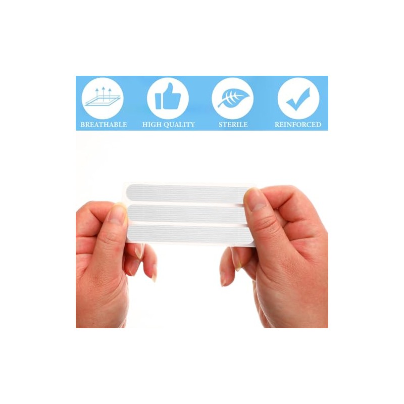 Pack of 32 Wound Fastening Strips 2 Sizes Wound Closure