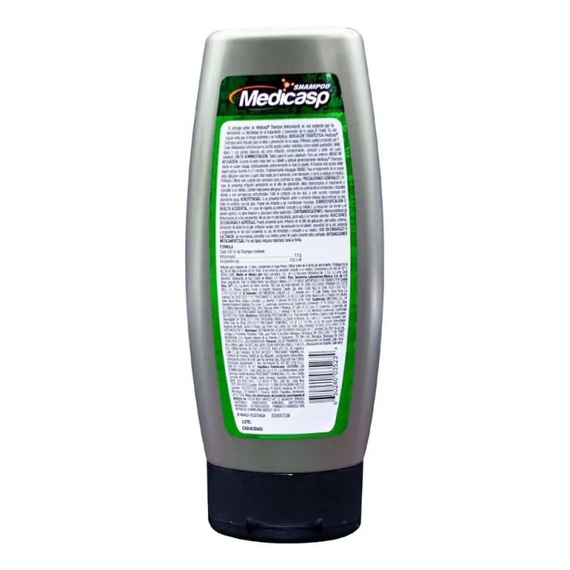 Medicasp Shampoo Antimicótico Anti Caspa 400 Ml
