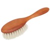 Wooden Baby Hair Brush, Goat Hair