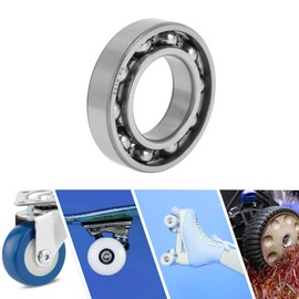 ACROPIX 6210 Deep Groove Ball Bearings P0 50x90x20mm Lubricated Bearings Open Type Silver Tone Scooter Skateboard Wheel