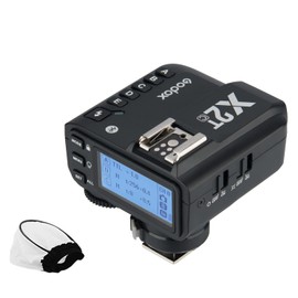 Godox X2T-C TTL 2.4G Wireless Flash Trigger for Canon, Bluetooth Connection, 1/8000s HSS, TCM Function, 5 Separate Group Buttons, 3 Function Buttons for Quick Setting for Canon Camera