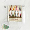 ALAZA Christmas Gnomes Hand Towel Yoga Gym Cotton Face Spa