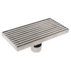 304 Stainless Steel Linear Shower Drain Thickened Lengthened 8 Inch