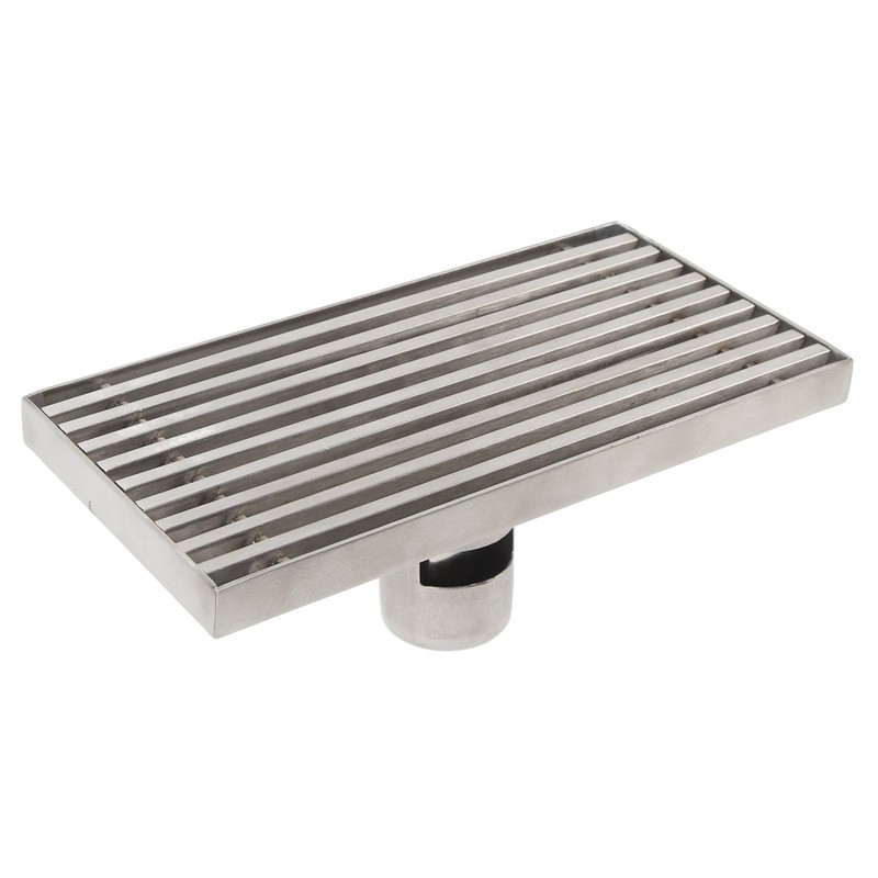 304 Stainless Steel Linear Shower Drain Thickened Lengthened 8 Inch