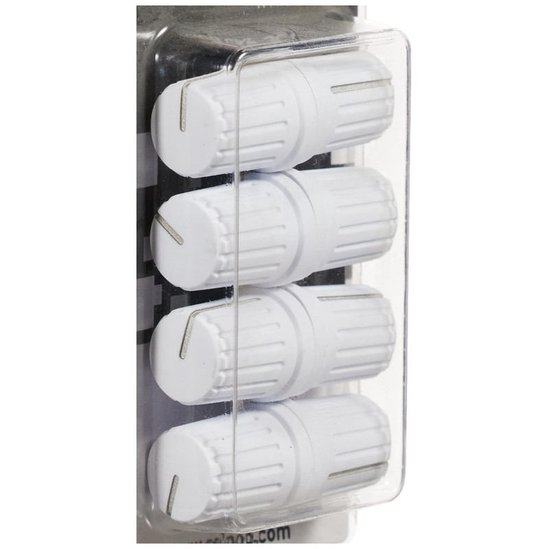 Reloop Knob Cap Set replacement knobs for DJ mixer (White)