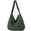 DAINAOTM Canvas Hobo Crossbody Shoulder Tote Bag for Women and