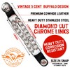 Milwaukee Leather 5 Cent Buffalo Medallion Vest Extender - Double