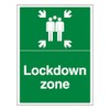 V Safety Lockdown Zone with Family - Portrait 200 x