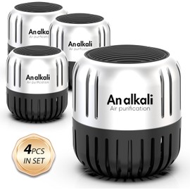 4 Pcs Refrigerator Deodorizer，An alkali Refrigerator Deodorizer Odor Eliminator Fridge Odor Eliminator