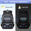ACESAK Gamer Backpack for Boys - Cool Luminous School Bag