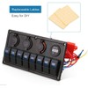 MKING Marine Switch Panel - 8 Gang Waterproof Rocker Panel