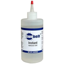 Sunbelt Instant Adhesive Super Glue, 50x, (Cyanoacrylate Glue)