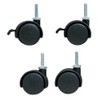 Iris Ohyama Metal Rack Parts, Casters, Choose Your Size and