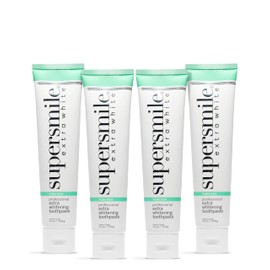 Supersmile Extra White Toothpaste, Triple Mint, 2.5 oz (Pack of 4)