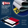 Anley Rip-Proof Double Sided 3-Ply North Carolina State Flag -