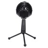 Snowball Microphone USB Inbuilt Audio Card Adjustable Angle Detachable Holder