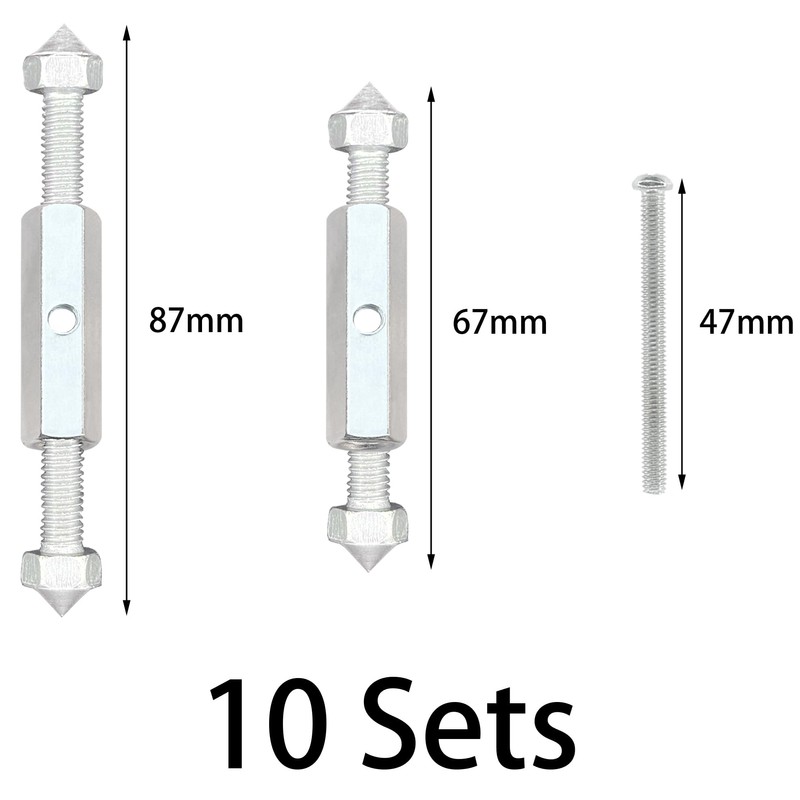 10 Sets Switch Socket Repair Tools, Switch Socket Cassette Screws