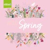 Large Hello Spring Window Stickers for Glass - Spring Window