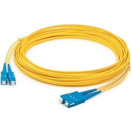 UD_AddOn 10m SC (Male) to SC (Male) Yellow OS1 Duplex Fiber OFNR (Riser-Rated) Patch Cable