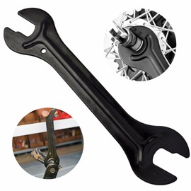 Bicycle Cone Wrench, Upgraded Accurate Bicycle Wheel Hub Wrench Carbon Steel for Bicycle Repair