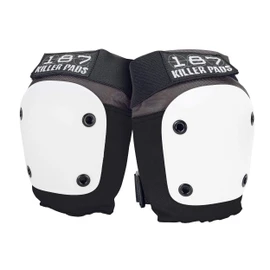187 Killer Pads Mosca Rodillera Gris/Blanco, X- Grande