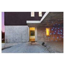 Showlite BL-8 USB-Burst Partylight - Small Effect Spotlight for Party, Bar and Mobile DJs - Power Supply via USB Power Supply - with Microphone for Music Control - Plastic Housing