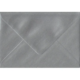 Metallic Silver G4-152 mm x 216 mm (8.5 inch x 6 inch) 100gsm Gummed Envelope (Pack of 50)