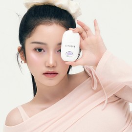 EITHER& UV Pixel Tone Up Essence 02 Pure Lavender - EITHER& UV Pixel Tone Up Essence 02 Pure Lavender