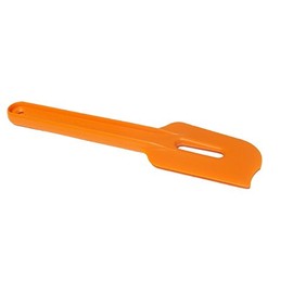 Tupperware Paddle Scraper Spatula in Citrus Orange
